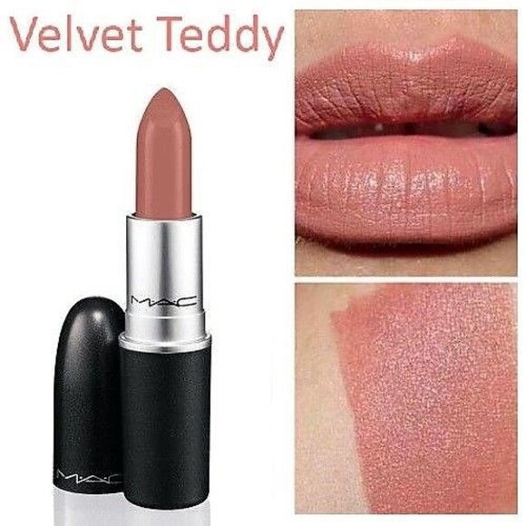 MAC VELVET TEDDY Lipstick new Matte original formula NOT MACximal - Picture 6 of 7